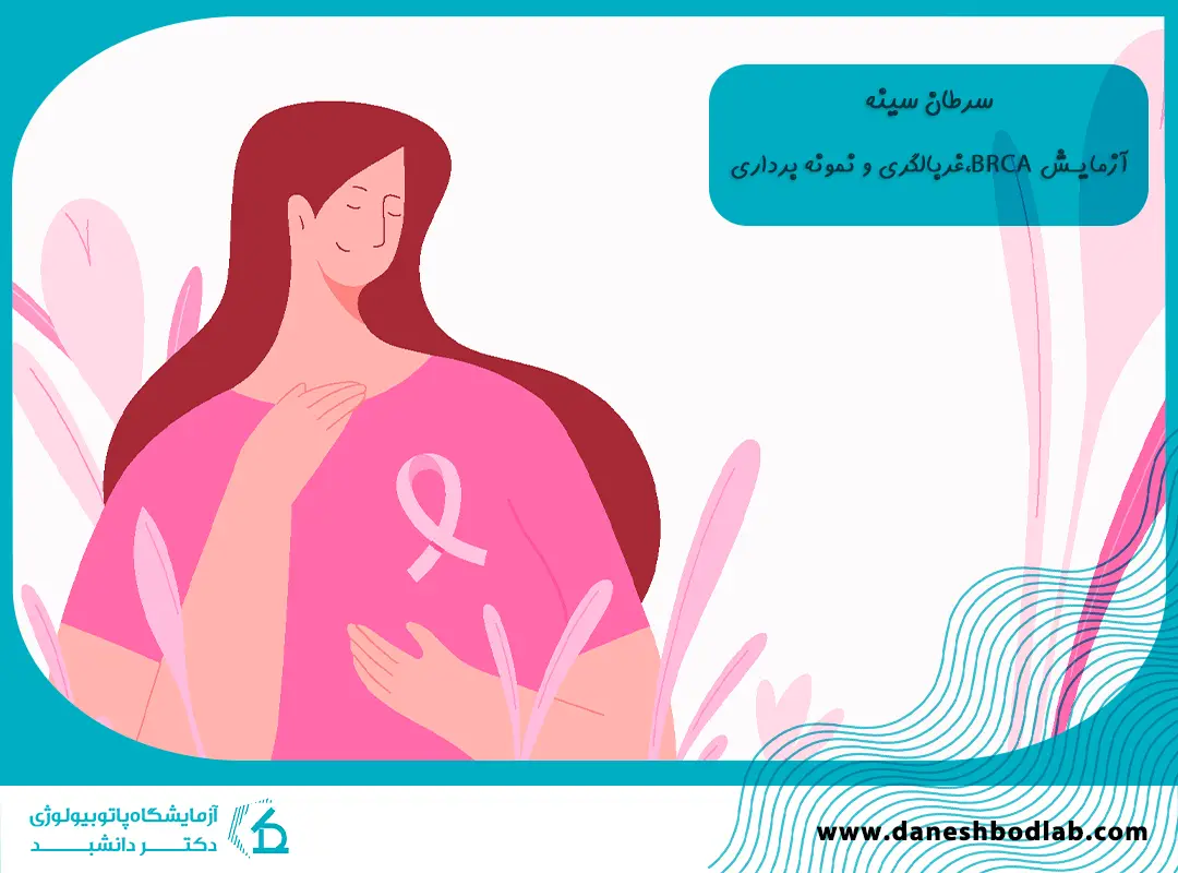 آزمایش ژنتیک BRCA، غربالگری و نمونه‌برداری سرطان سینه شیراز
